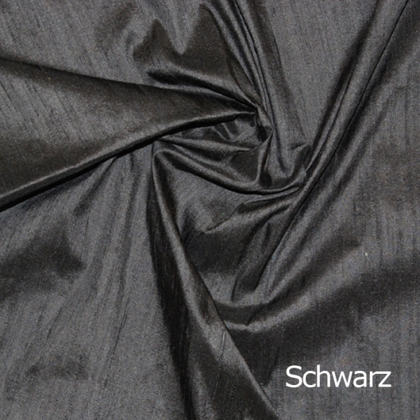 Dupionseide schwarz